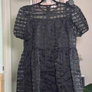 Black TCEC dress with slip
